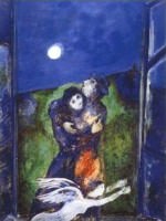 Marc-Chagall-Les-Amoureux-au-Clair-De-Lune